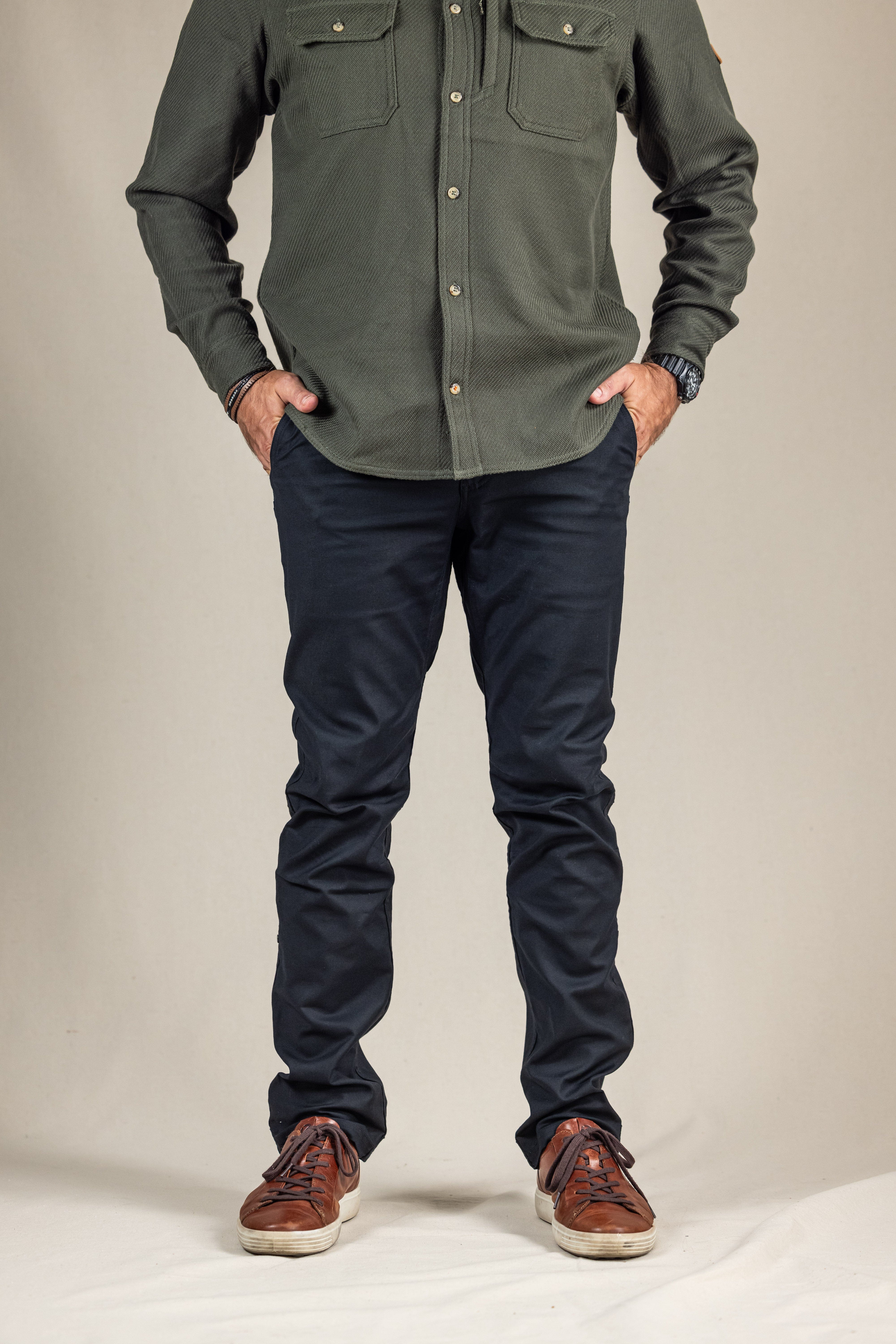 LIVSN Bottoms Black / 29 / 30 Flex Canvas Pants V3