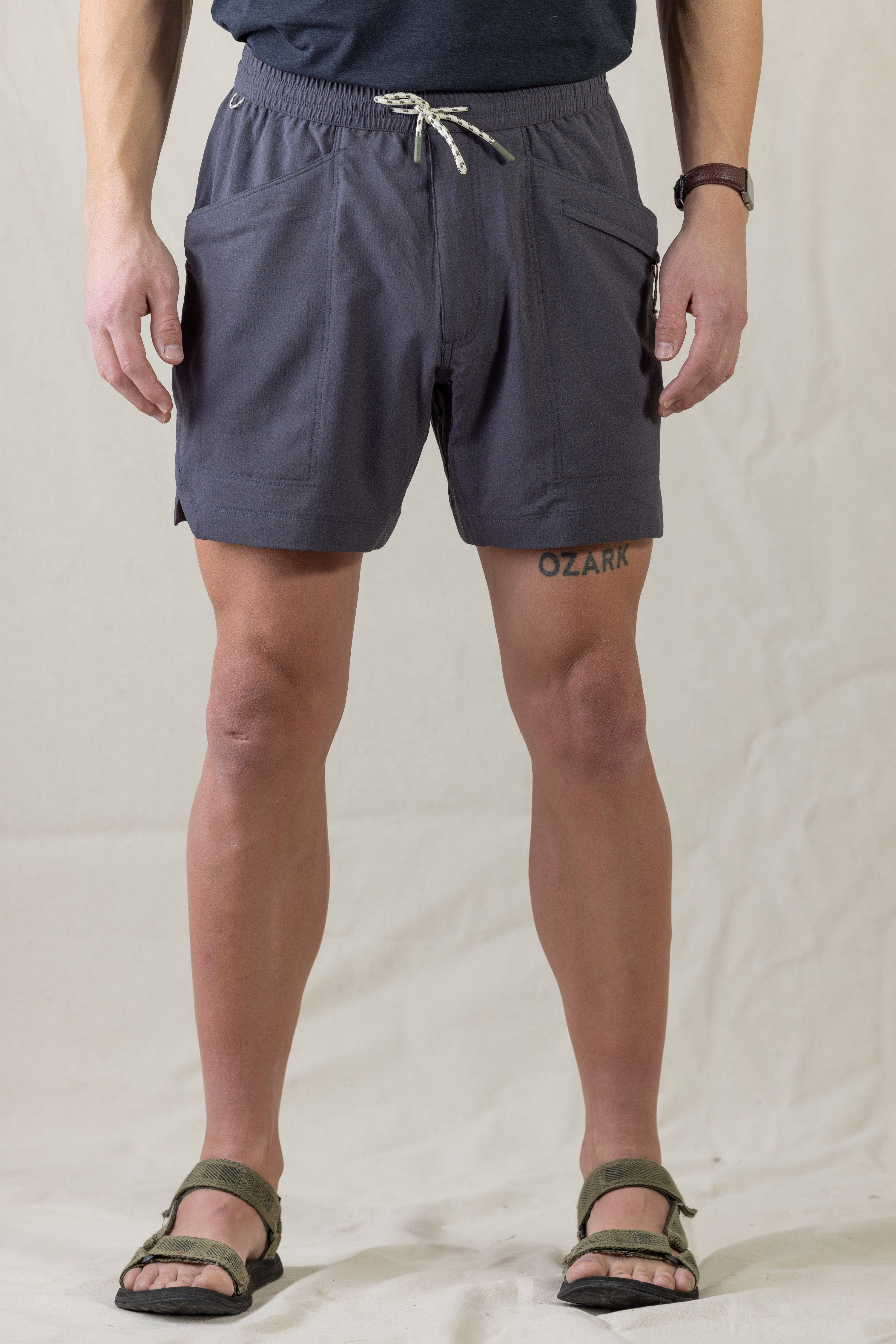 Livsn Designs Bottoms Charcoal / XS Men's Creek Short