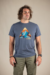 LIVSN Tops Cement / S Cotton of the Carolinas Glass Mountain Tee
