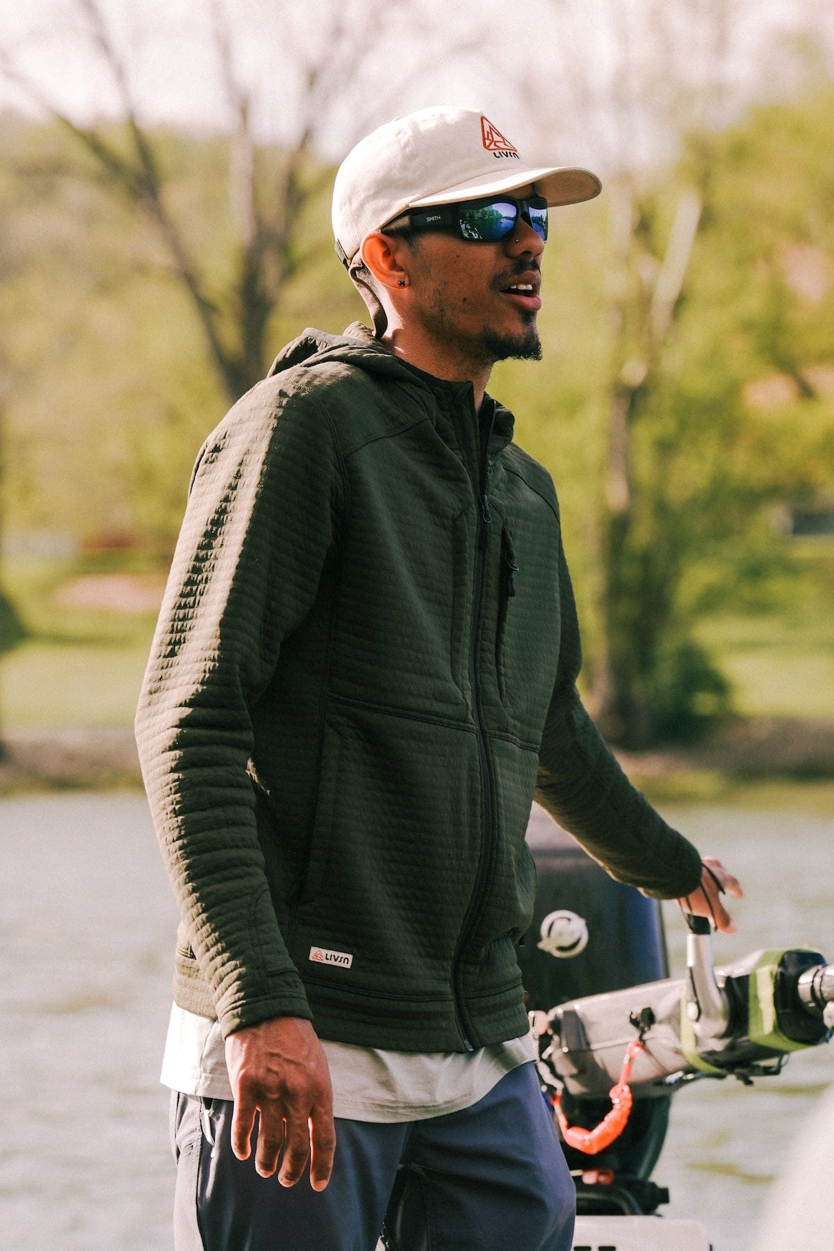 LIVSN Tops Olive / XS Highlands Full Zip