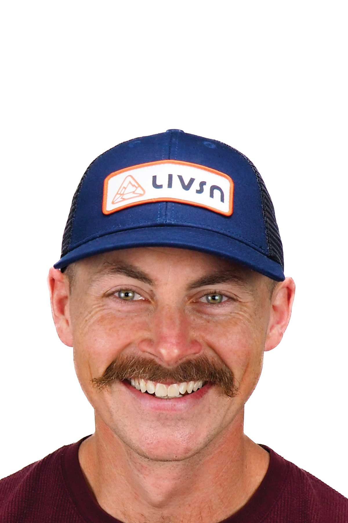 LIVSN Hats Navy Half Dome Hat