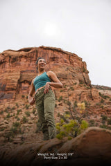 LIVSN Olive / 0 / 30 Women's Flex Canvas Pants