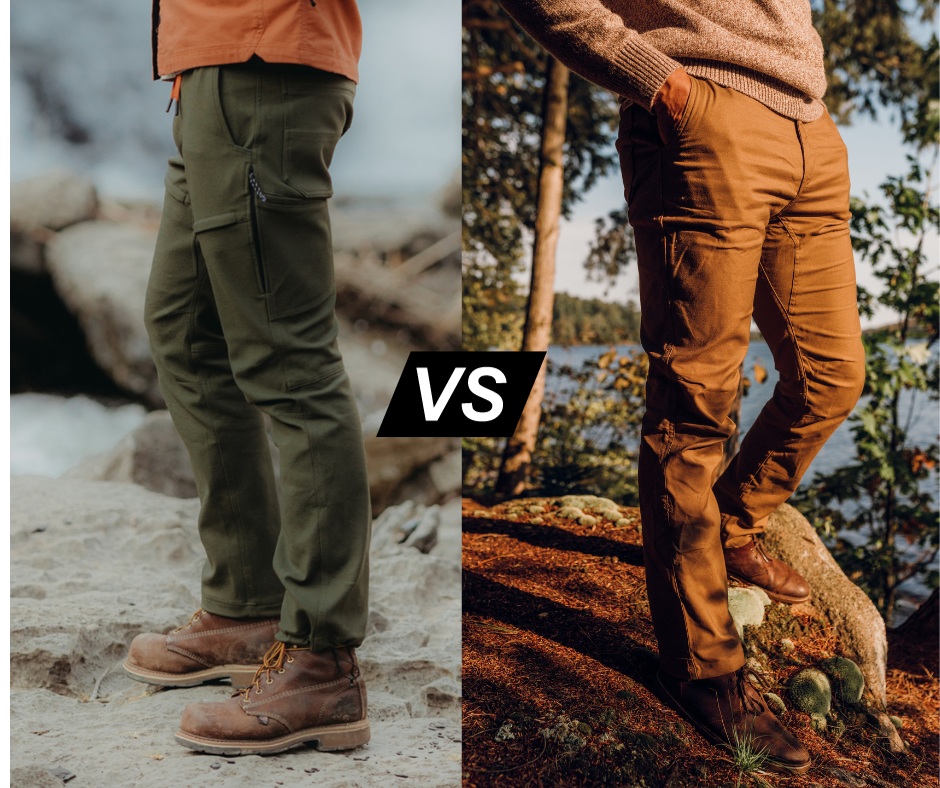 Karst Pants vs Flex Canvas Pants