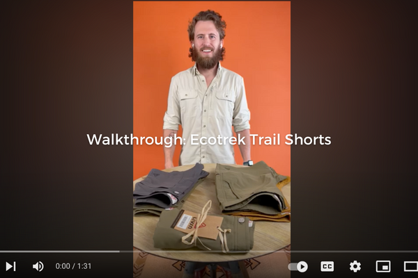 Video Walkthrough: Men's and Women's Ecotrek Trail Shorts