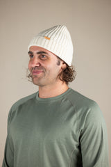 LIVSN Accessory Natural Wool Beanie