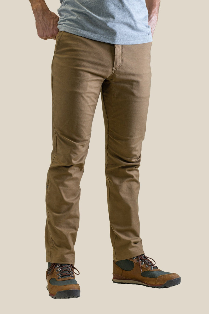 LIVSN Bottoms Brown / 29 / 30 Flex Canvas Pants