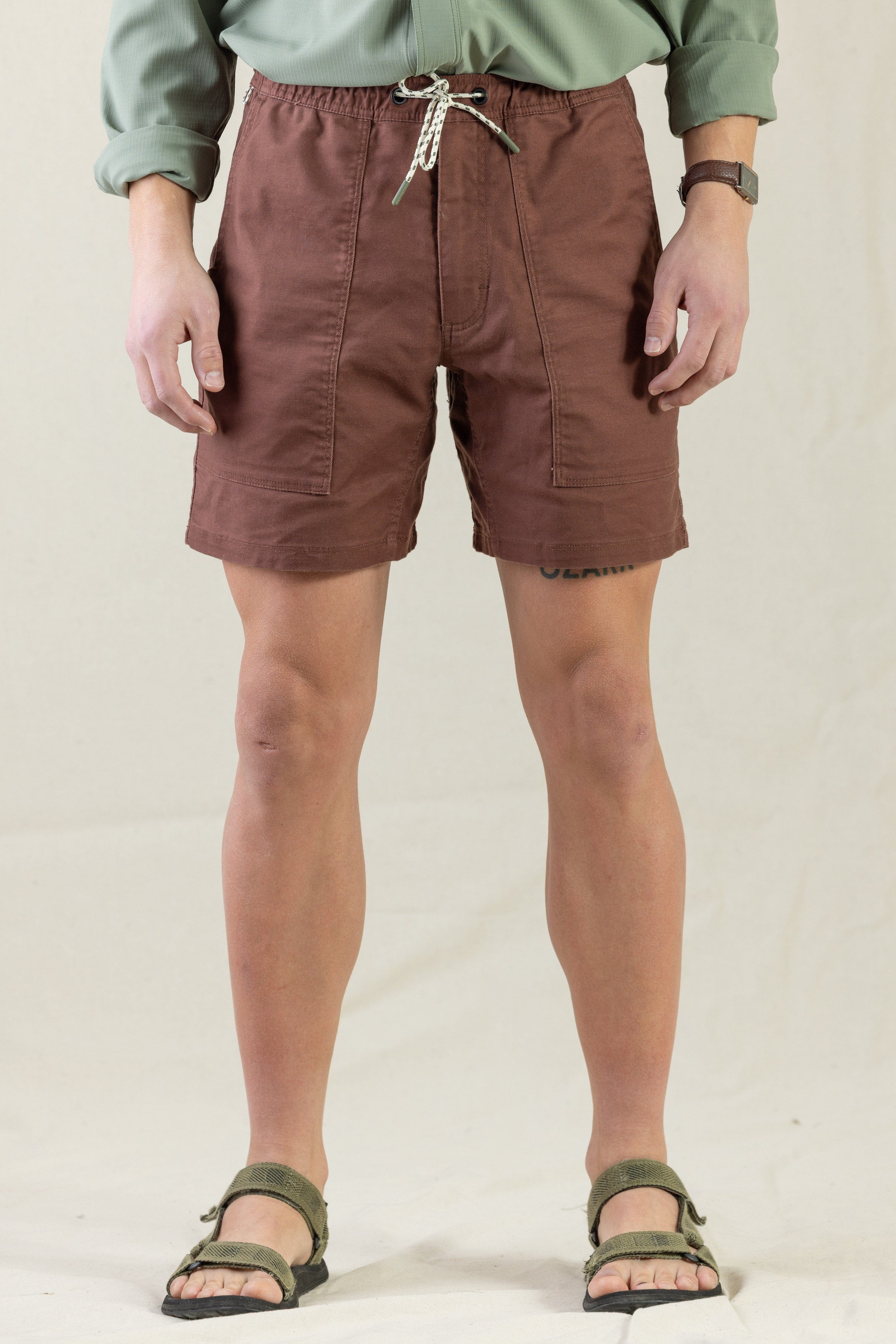 LIVSN Bottoms Chestnut / XS Holler Short