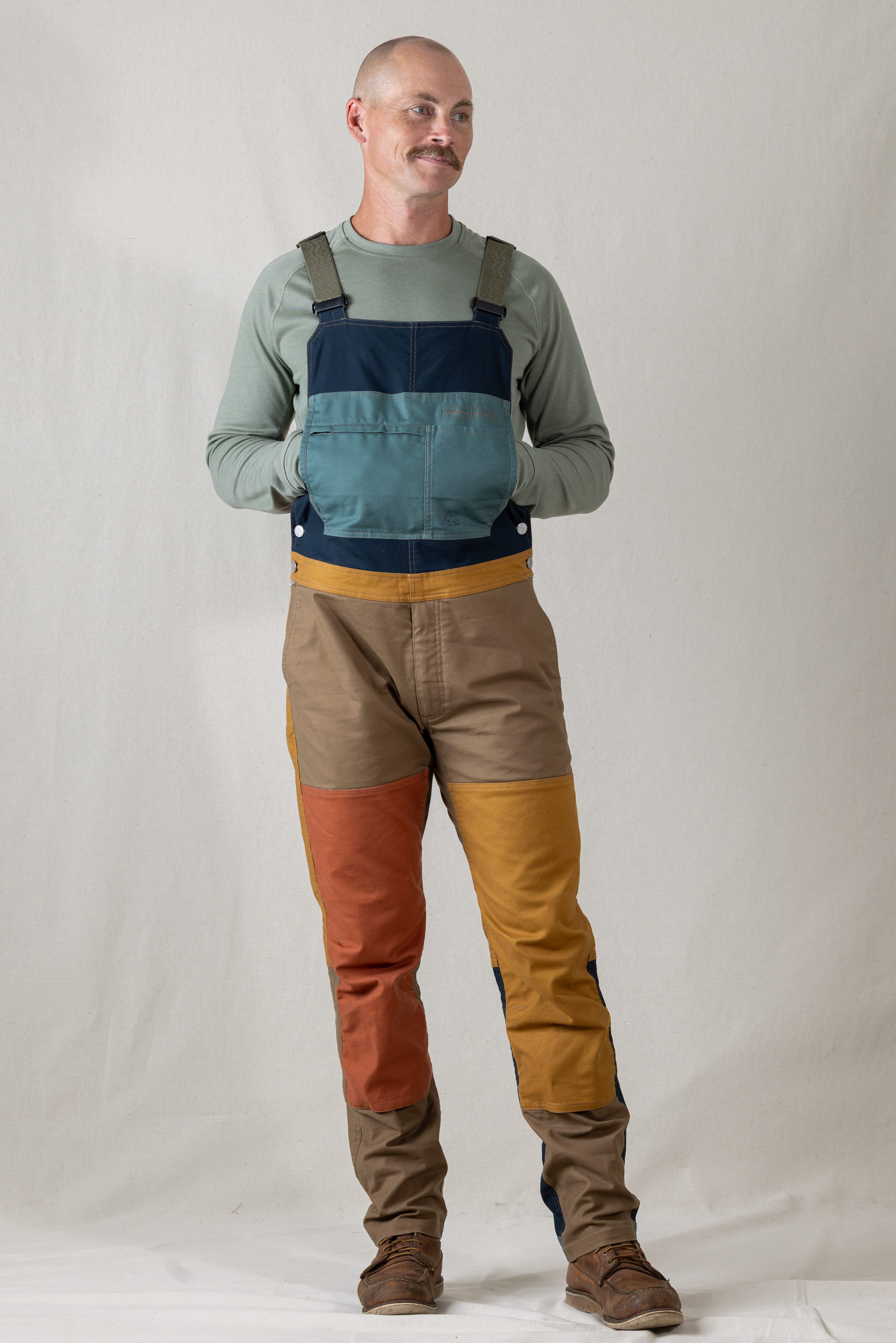 Flex Canvas Overalls