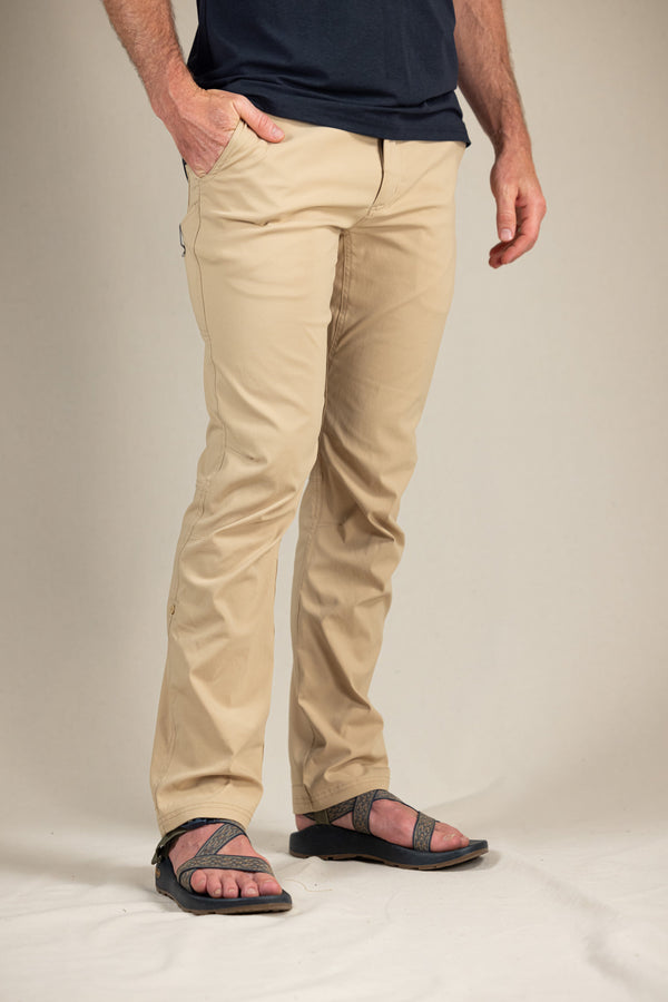 LIVSN Bottoms Ecotrek Trail Pants - Sand