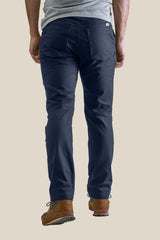 LIVSN Bottoms Flex Canvas Pants - Navy