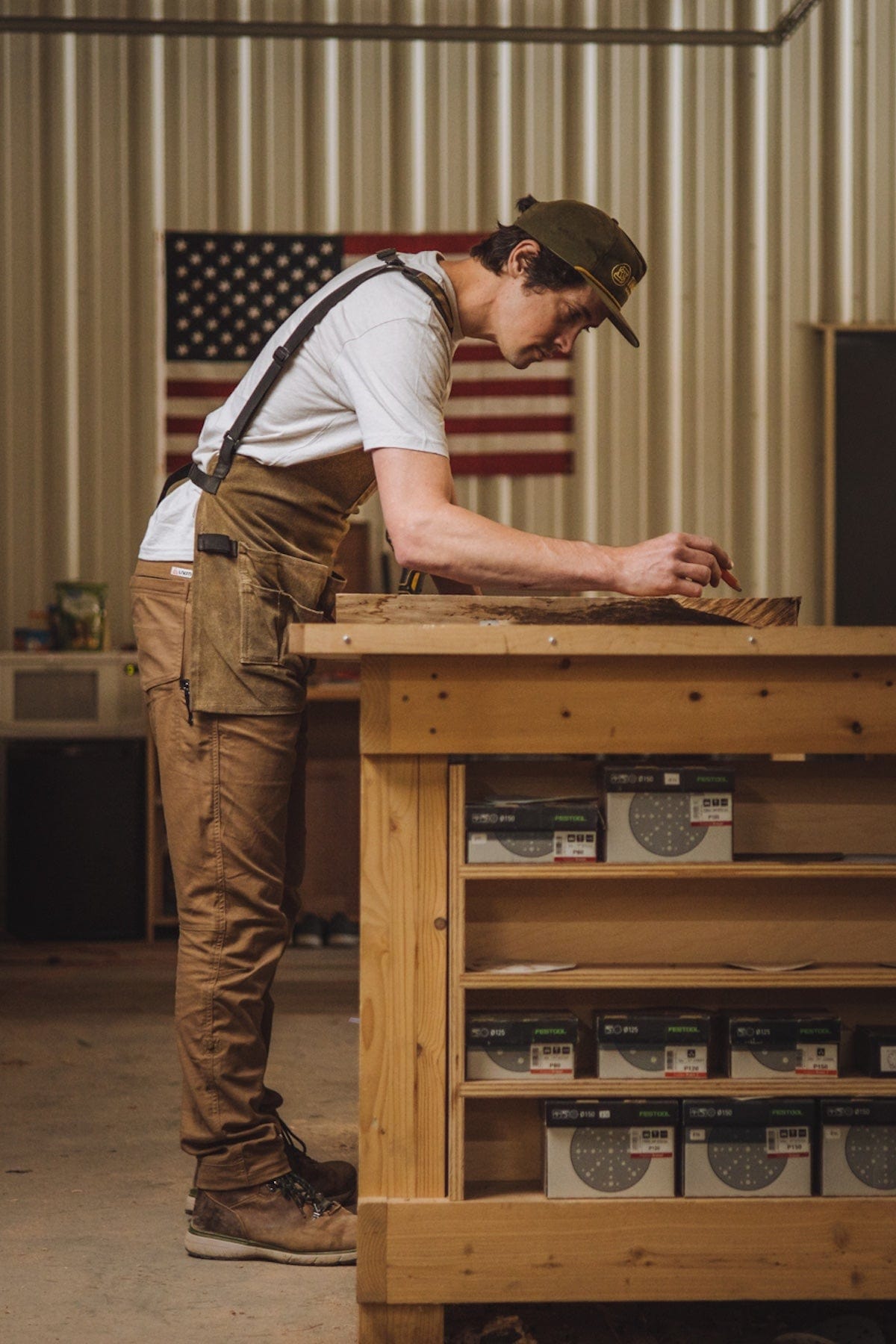 LIVSN Bottoms Flex Canvas Pants V3 - Brown