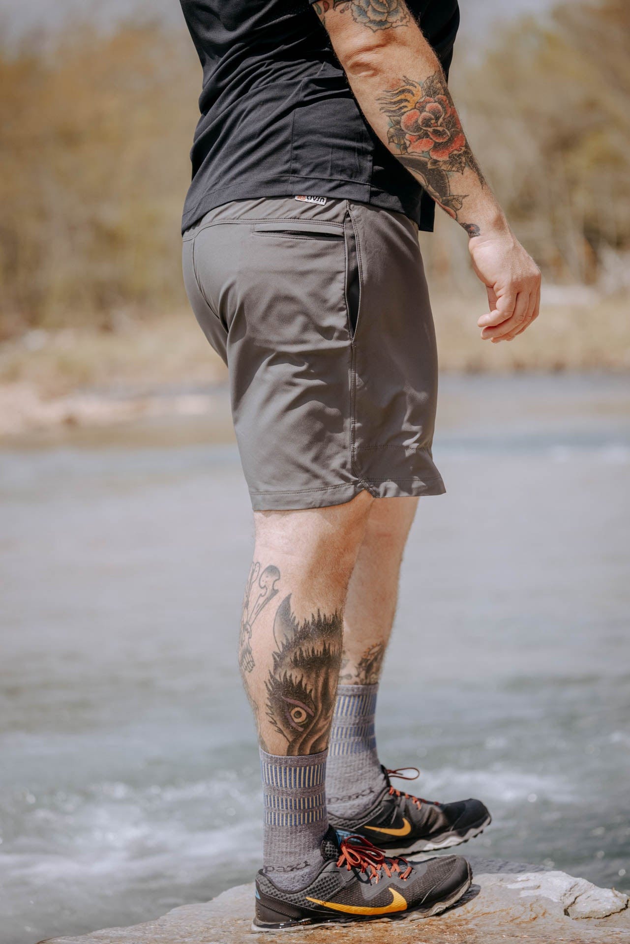 LIVSN Bottoms Reflex Shorts Seconds Quality