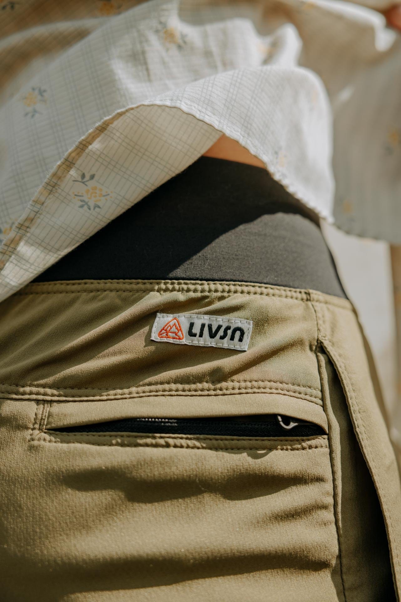 LIVSN Bottoms Reflex Shorts Seconds Quality