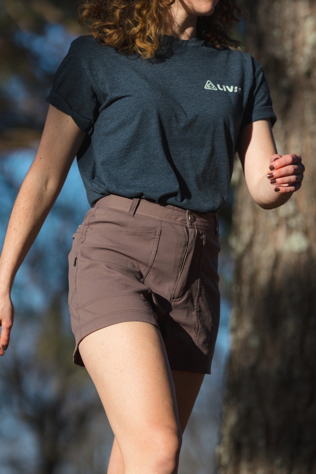 LIVSN Bottoms Women's Ecotrek Trail Shorts