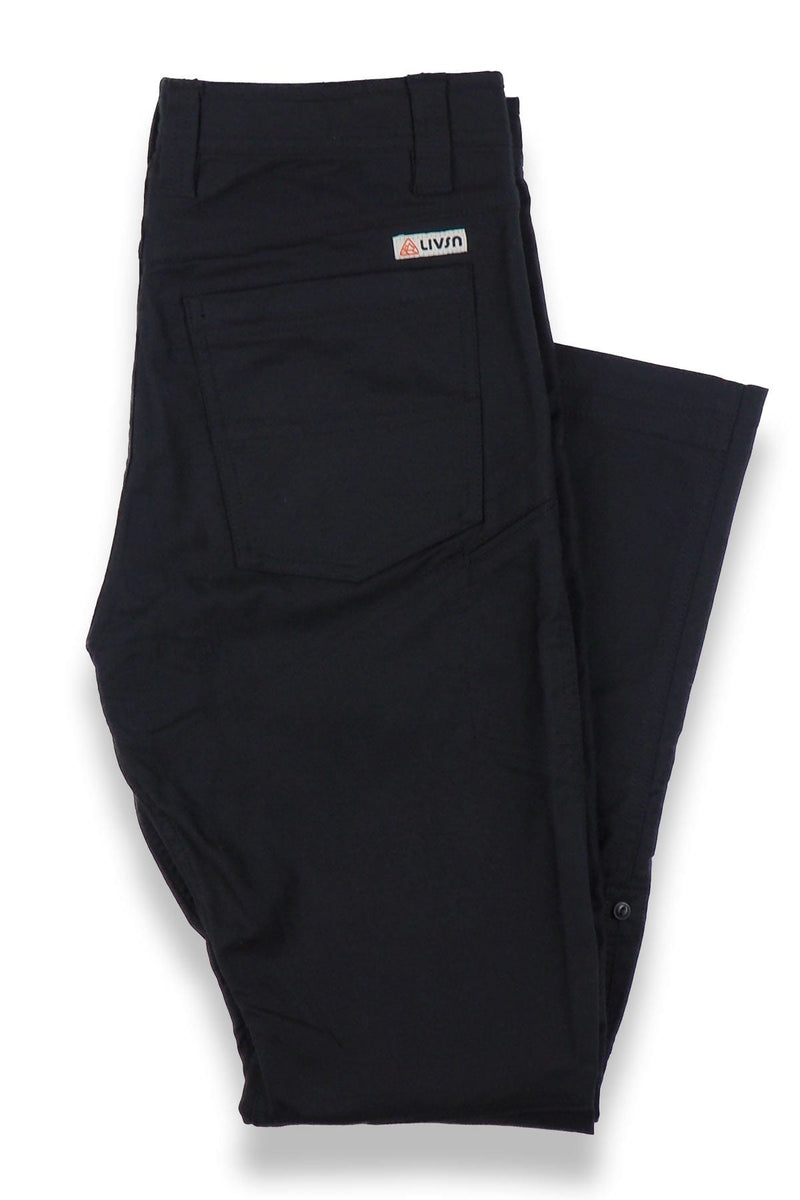 LIVSN Bottoms Flex Canvas Pants