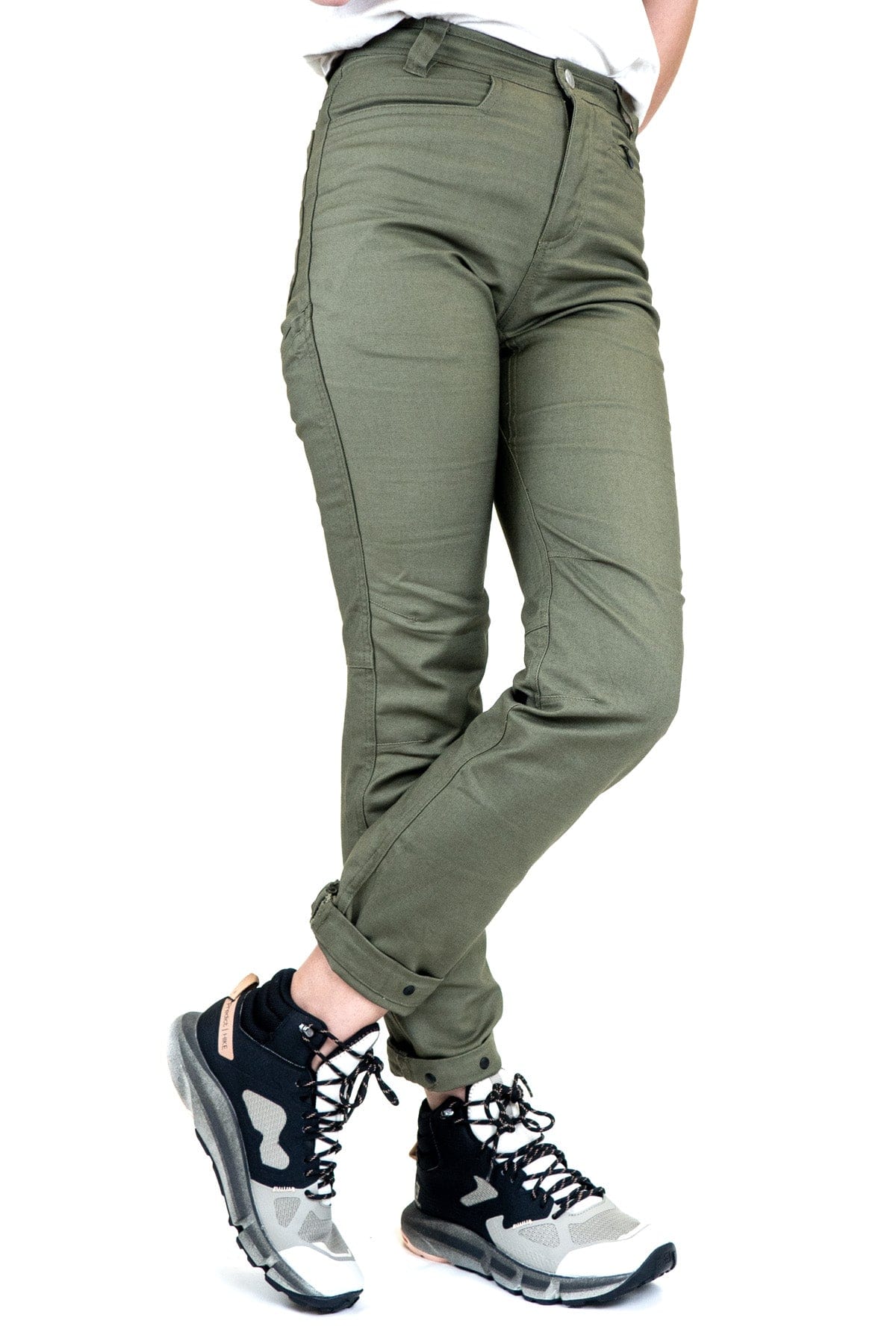 LIVSN Bottoms Women's Flex Canvas Pants