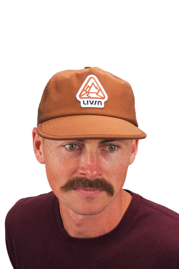 LIVSN Rust Stowaway Hat