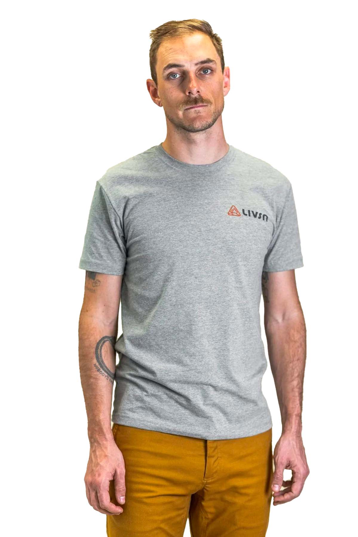 LIVSN Tops Mountain Tee